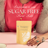 Swee10 | Kesar Kulfi | Instant Mix | 100g | Zero Added Sugar | Low Calorie | Diabetic Friendly | No Preservatives
