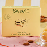 Sugar Free Kesar Badam Peda