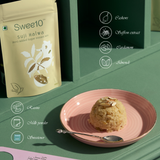 Swee10 | Suji Halwa | Instant Mix | 100g | Zero Added Sugar | Low Calorie Indian Dessert | Diabetic Friendly | No Preservatives | Ready in Minutes