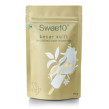 Swee10 | Kesar Kulfi | Instant Mix | 100g | Zero Added Sugar | Low Calorie | Diabetic Friendly | No Preservatives