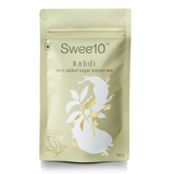 Swee10 | Rabdi | Instant Mix | 100g | Zero Added Sugar | Low Calorie Indian Dessert | Diabetic Friendly | No Preservatives | Ready in Minutes